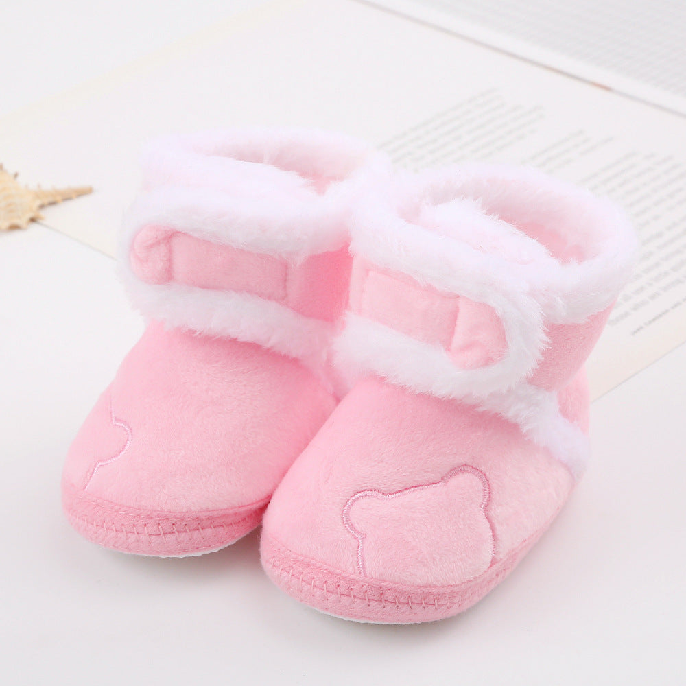 Soft-soled first walking shoes for children