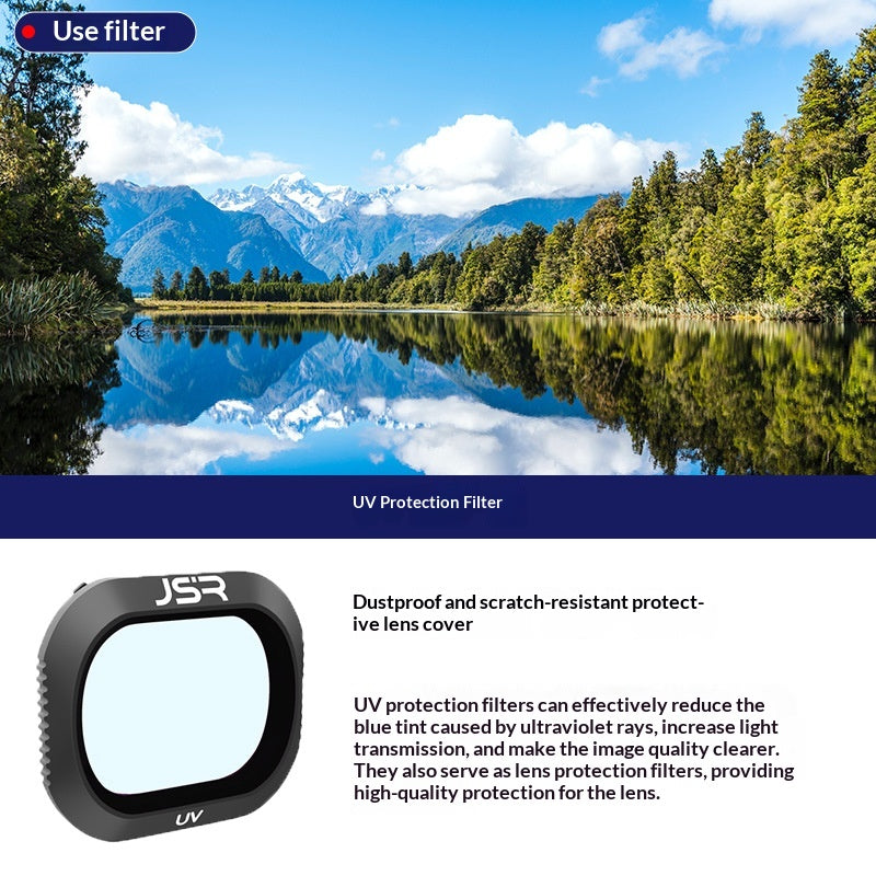 CPL Filtre polarise et accessoires de filtre de protection UV