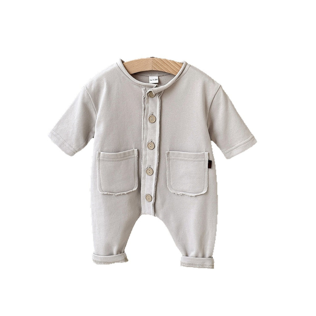 Onesie en coton tricotée mignon pour les nourrissons et les tout-petits