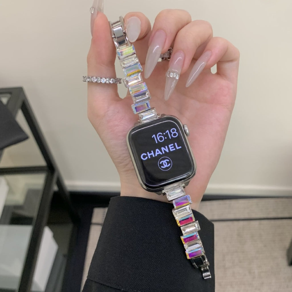 Bracelet de montre en métal pour les femmes