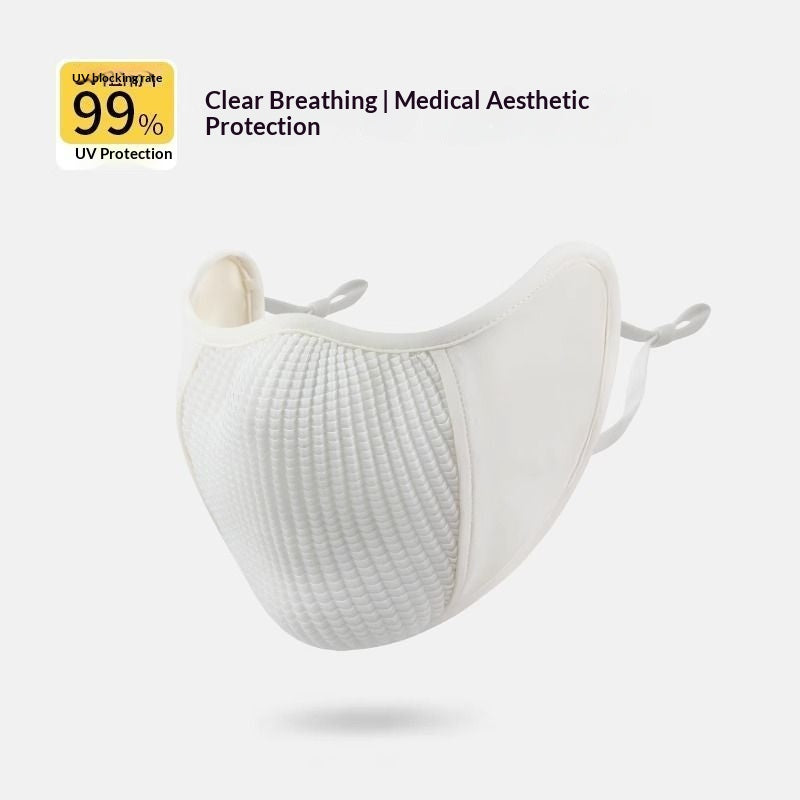 Écran solaire et masque d'équitation 3D stéréoscopique respirant