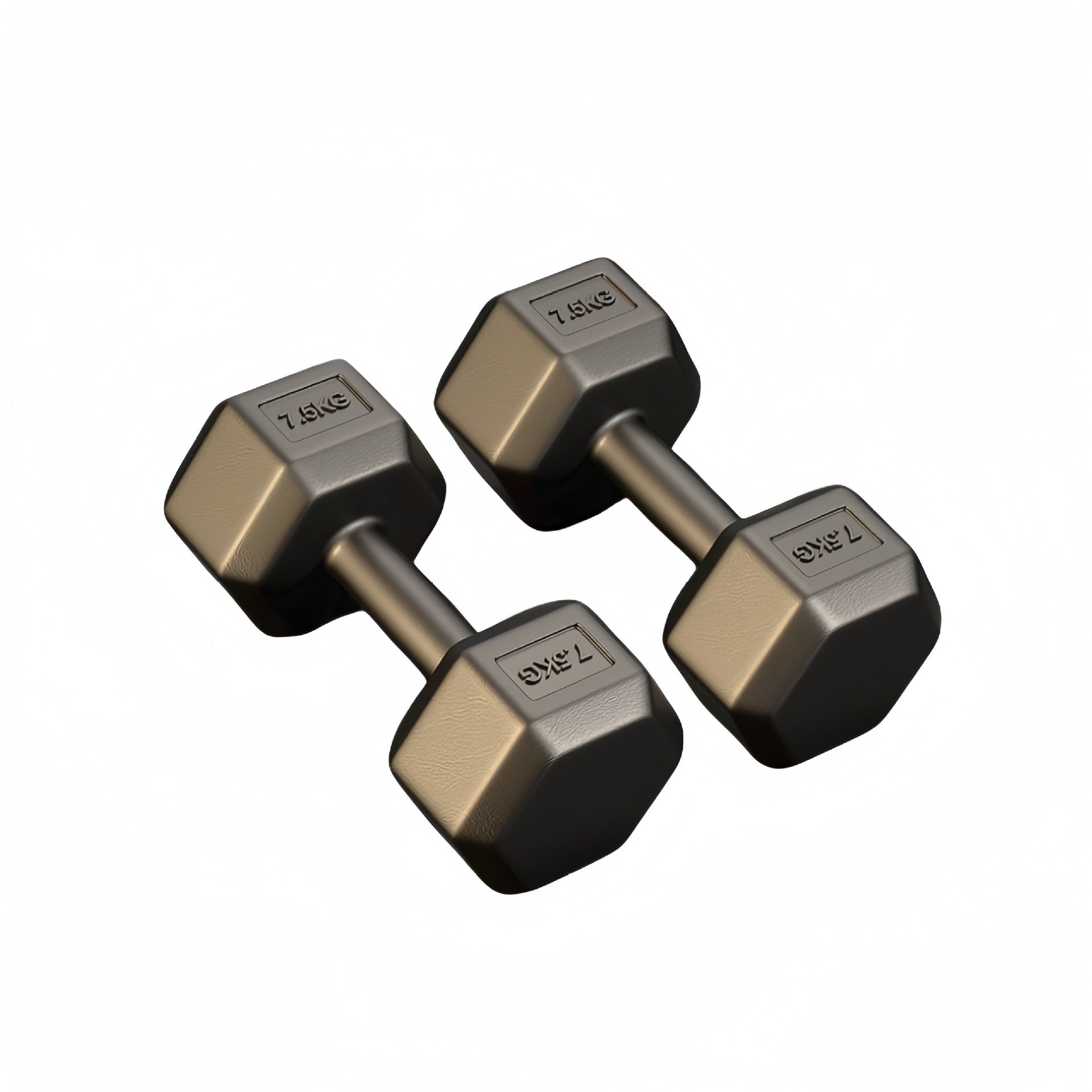 Accueil Fitness Équipement d'exercices Fixed Rubber-Coated Small Dumbbells