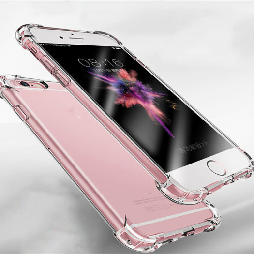 Coque de téléphone Airbag Drop-Proof transparent Silicone housse de protection douce
