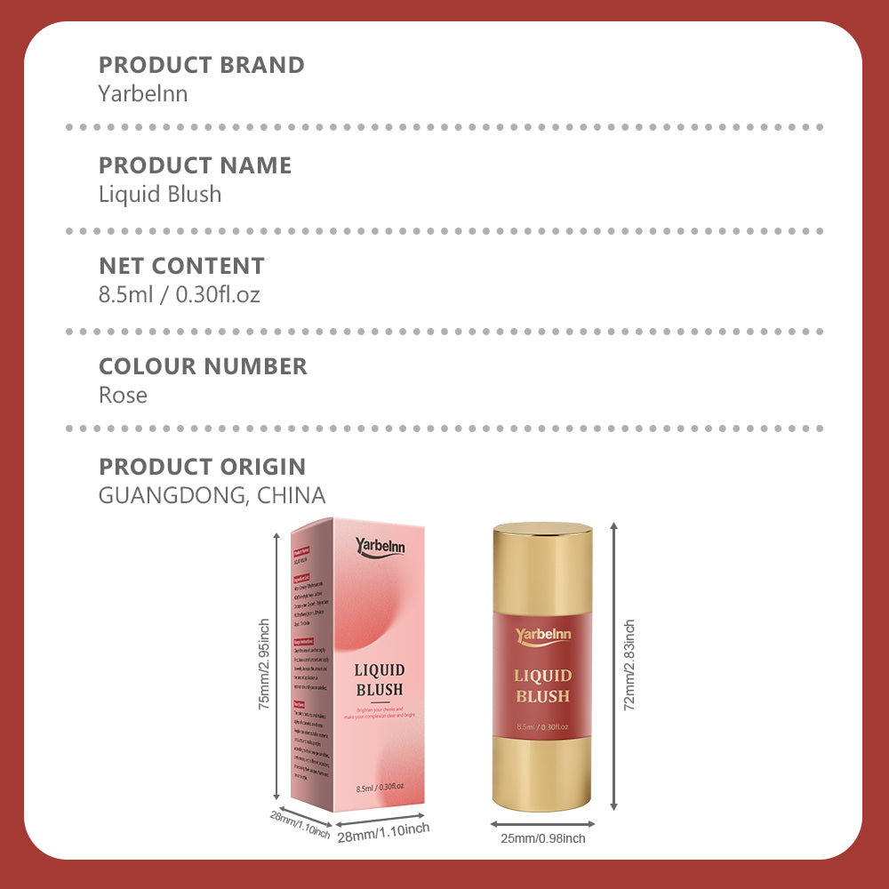 Appuyez sur Dropper Liquid Blush