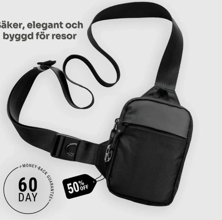 Portable, imperméable, et respirant sac de poitrine homme sac de corps