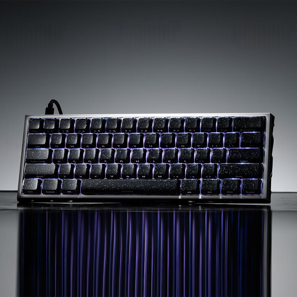 Clavier mécanique épaissé avec gravure latérale