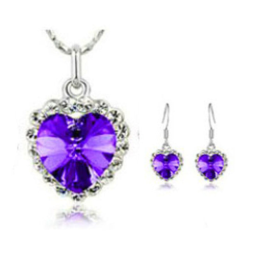 Collier et boucle d'oreille Ocean Star