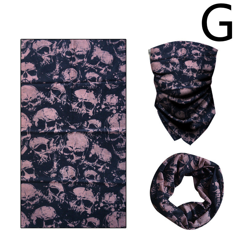 Magic Turban Headgear Équipement de sport Bib écran solaire Collier fournitures d'équitation