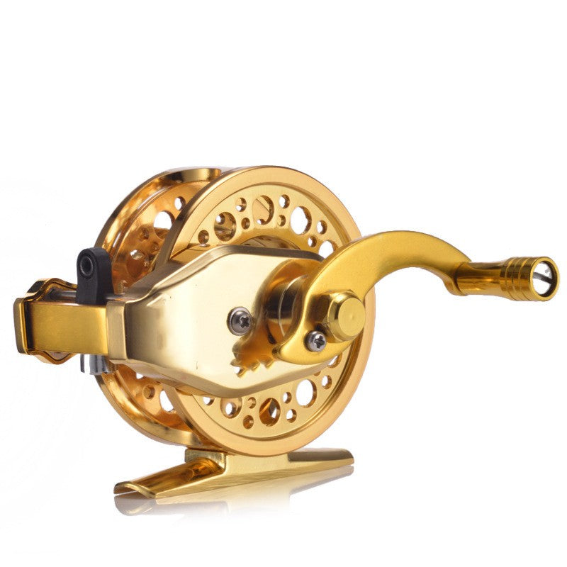 Double vitesse avec la force de décharge rapport haute vitesse Full Metal Playing Wheel Fishing