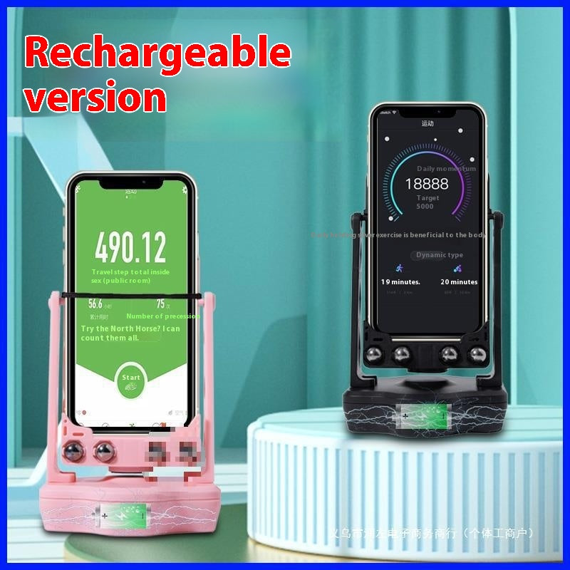 Compteur d'étapes de bascule Pedomètre de téléphone mobile Mute Safe Shaking Steps