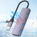 Portable à usage domestique Hub USB 3.0 double fonction