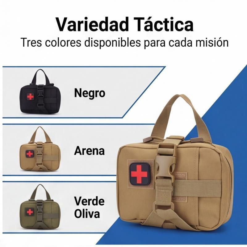 Trousse de premiers soins pour la maison de voiture de plein air Sac de rangement portatif tactique en médecine