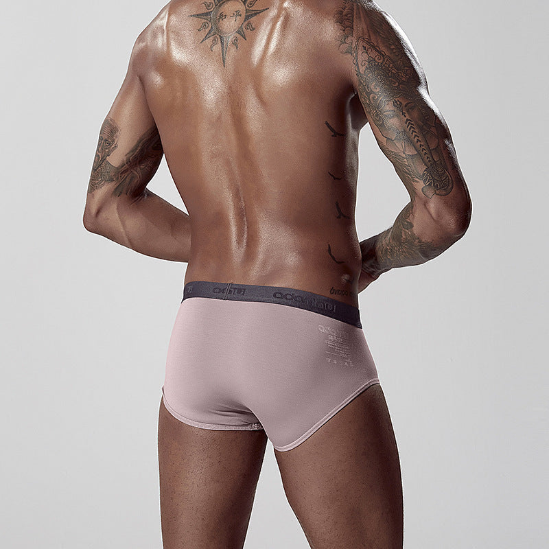 Slips de sous-vêtements modaux sans couture respirant pour homme