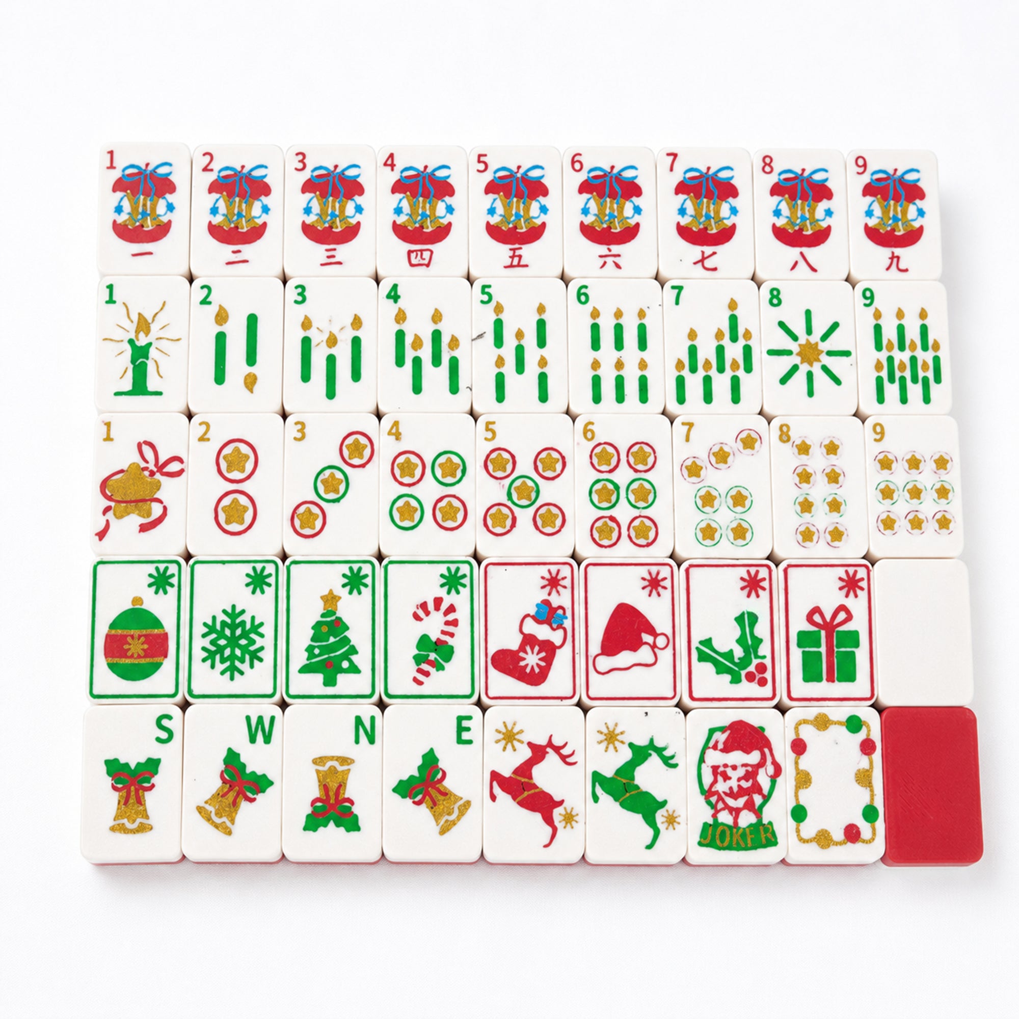 Mini jeu de Mahjong de Noël