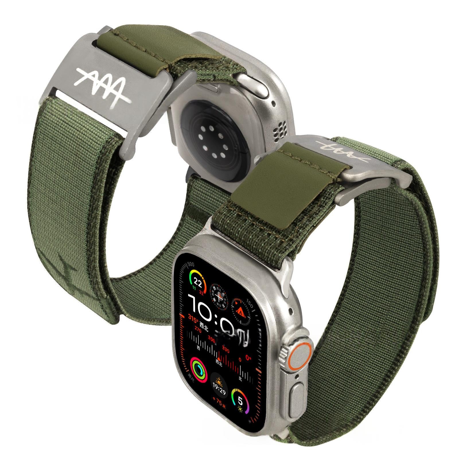 Bracelet de montre en nylon magnétique mode
