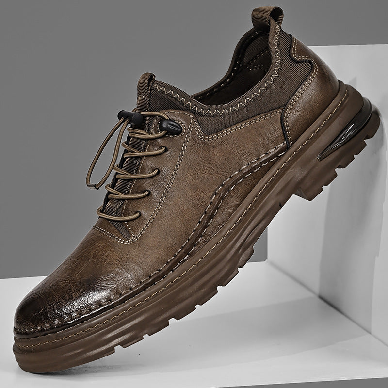 Hommes Casual chaussures en cuir en grandes tailles