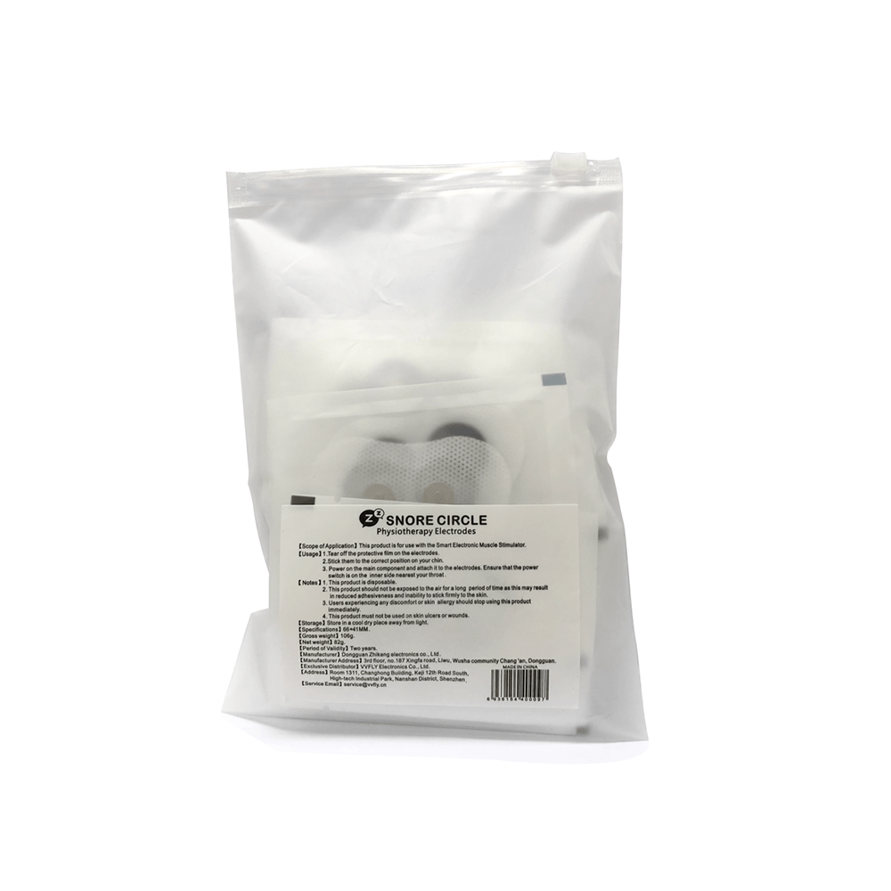 Dispositif anti-ronflement intelligent Stimulateur musculaire électronique plus avec des bandes conductrices de 20pcs