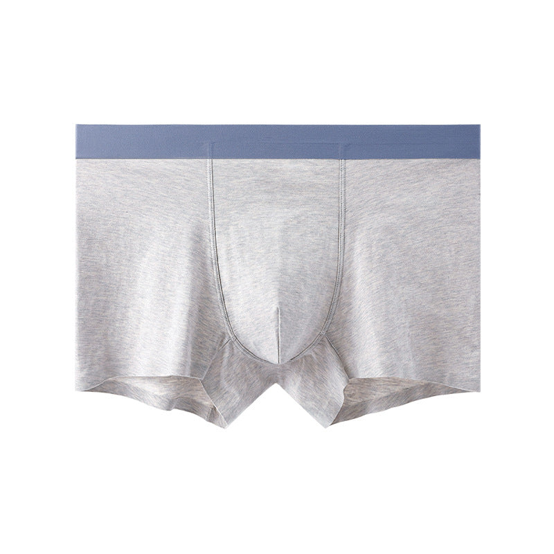Coton Mid Waist Boxers antibactériens respirants pour hommes