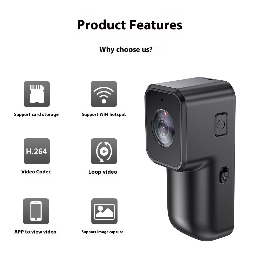 WIFI Outdoor Thumb Sports Camera Recorder