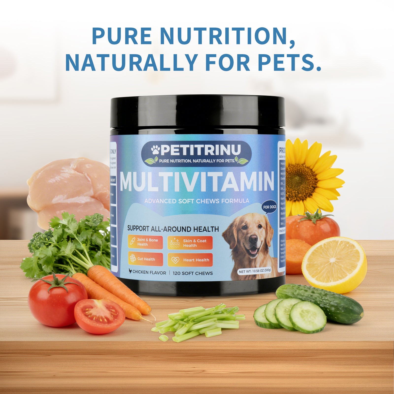 Un seul auto-pickup... Divers multivitamines pour chiens