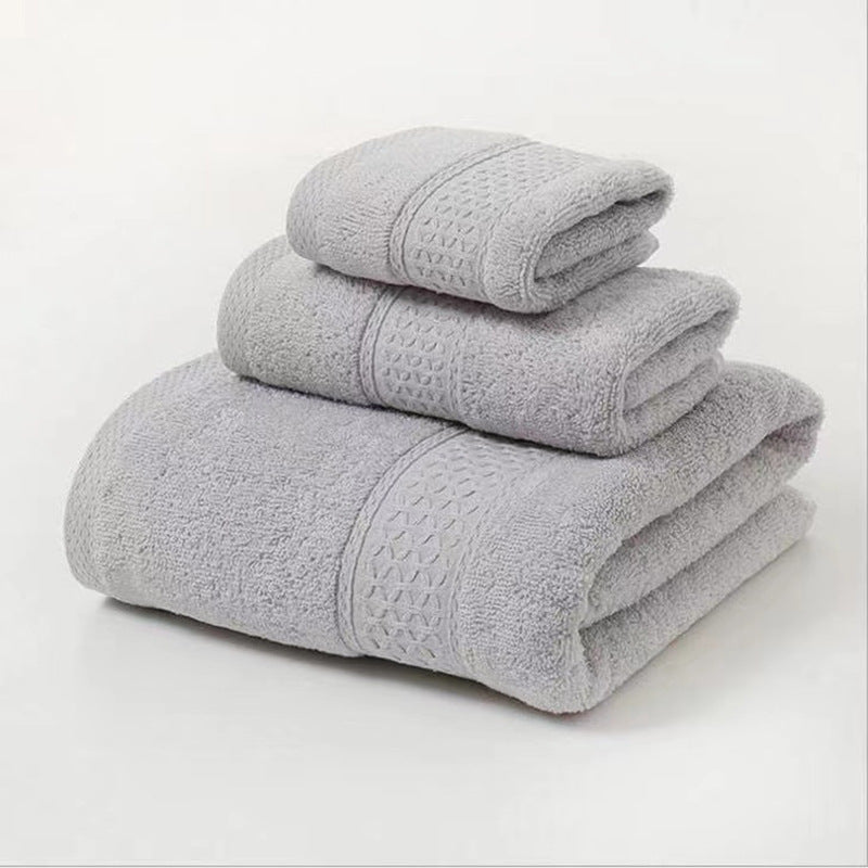 Ensemble de serviette en coton pur absorbant 6 pièces