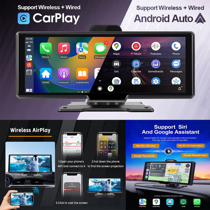 Tableau de bord Voiture Smart Screen sans fil