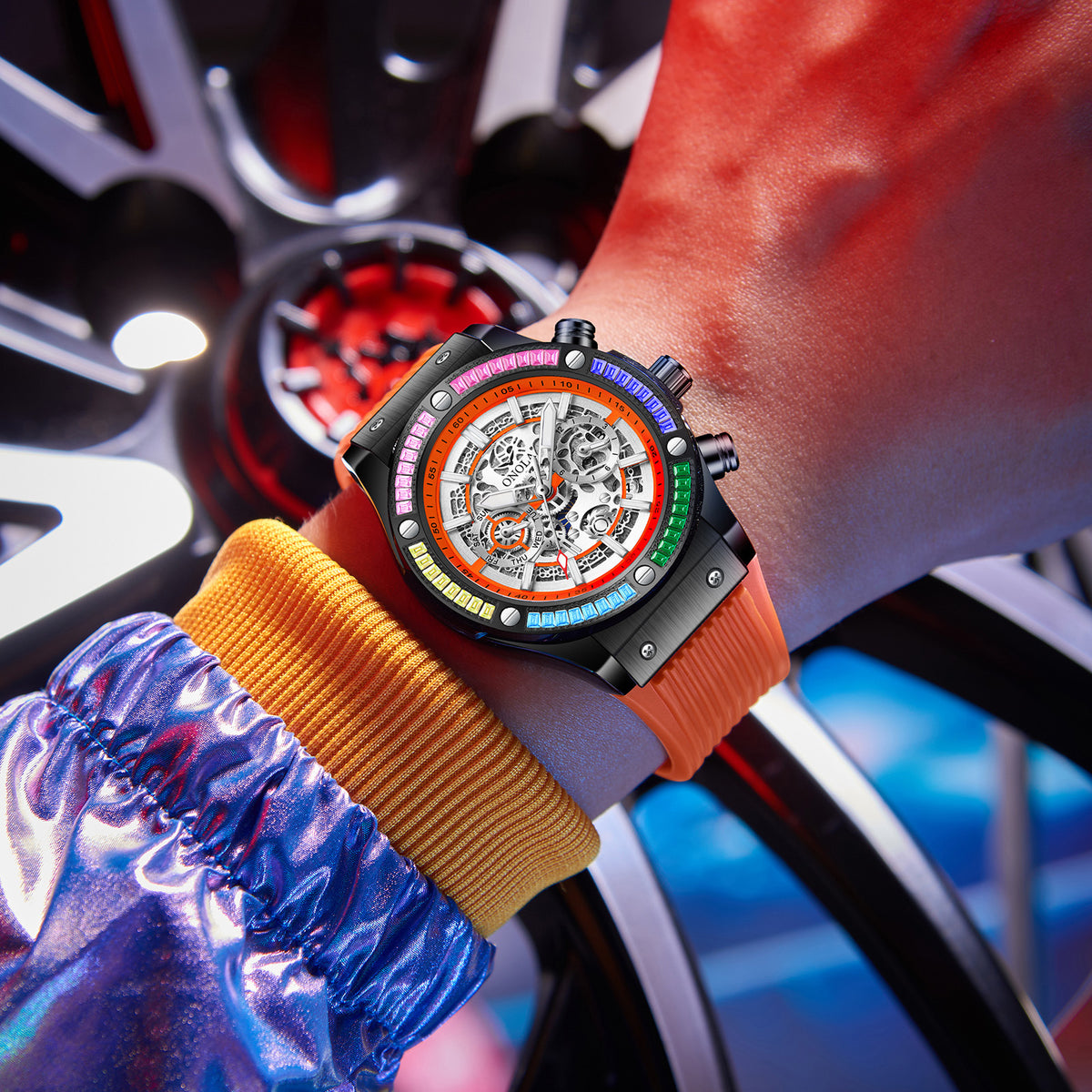 Men's Multi-function Waterproof Quartz Watch
