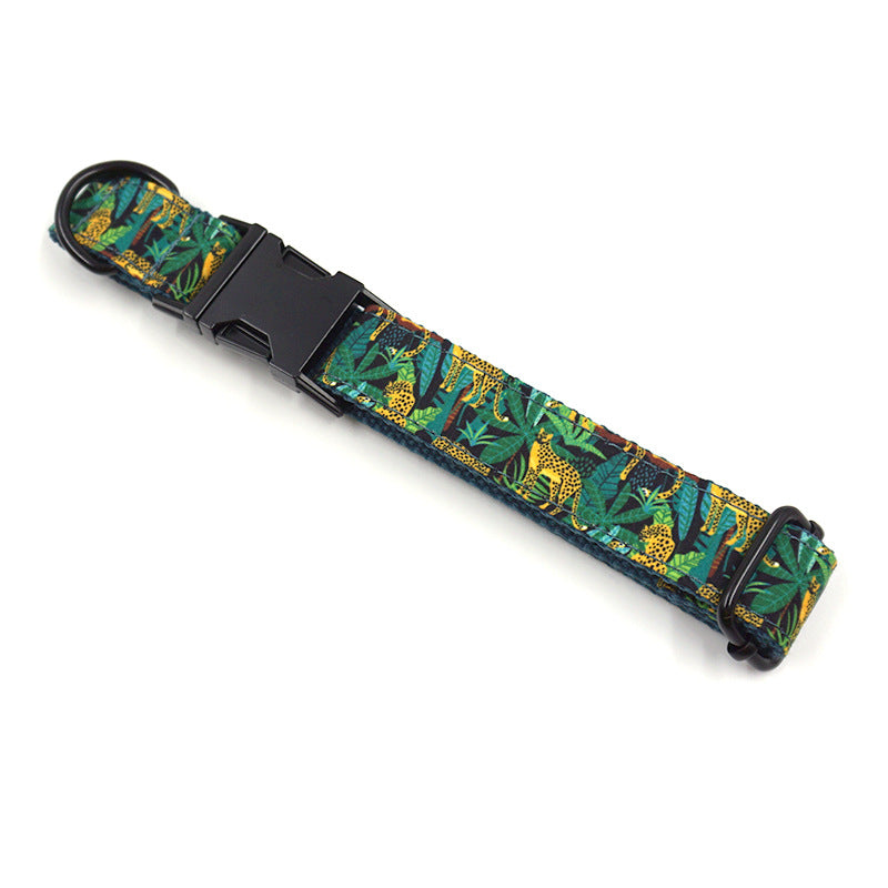 Pet Instagram Style Jungle Leopard Dog Collar