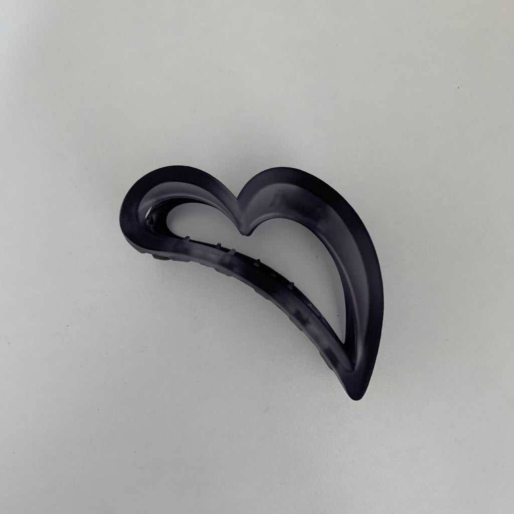 Plastic Love Grosted Texture Acrylique cheveux clip