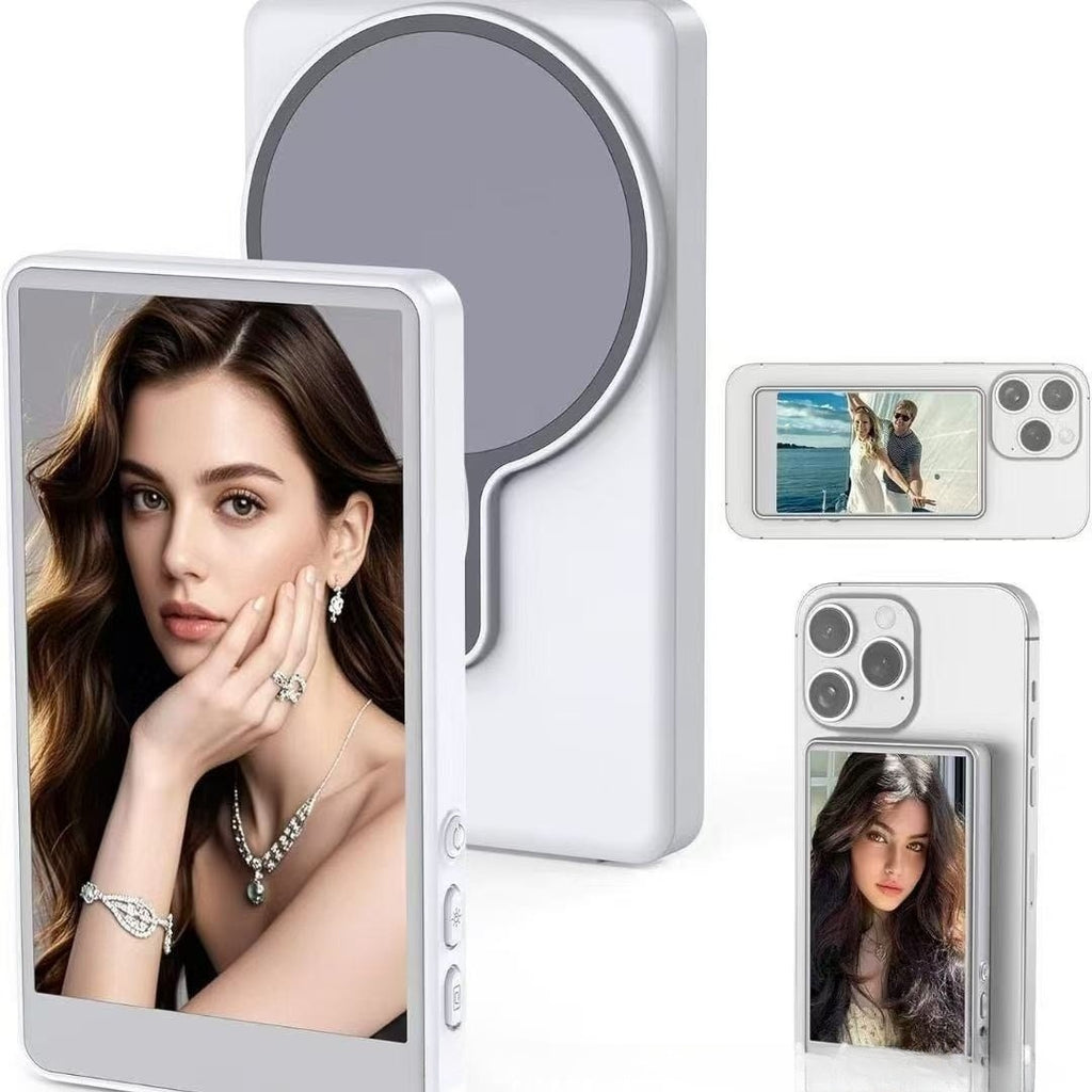 Magnetic display Rear surveillance Remote live broadcast Bluetooth Selfie HDMI Same screen D