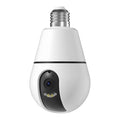 Détection AI 360 Degree HD CCTV Vidéo Ampoule E27 IP sans fil Mini sécurité Wifi caché