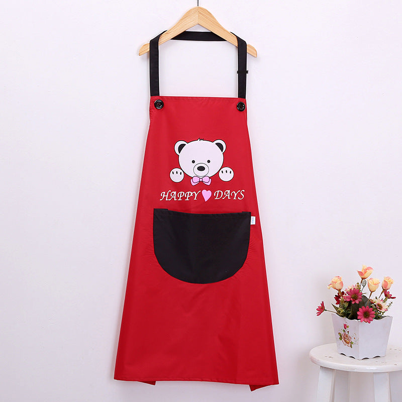 Peinture fille imperméable cuisine enfants Tablier