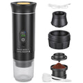 3 En 1 Portable Espresso Machine sans fil journée mère auto-chauffage Cafetière avec 7500mA