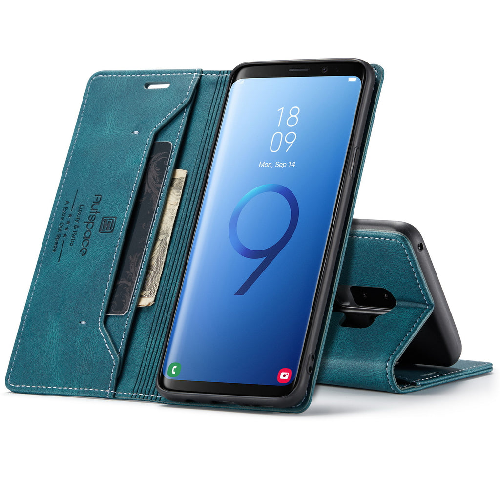 Dossier de téléphone Flip carte anti-dégaussing