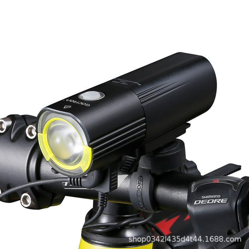 Phare de vélo imperméable 1600 Lumens Power Bank
