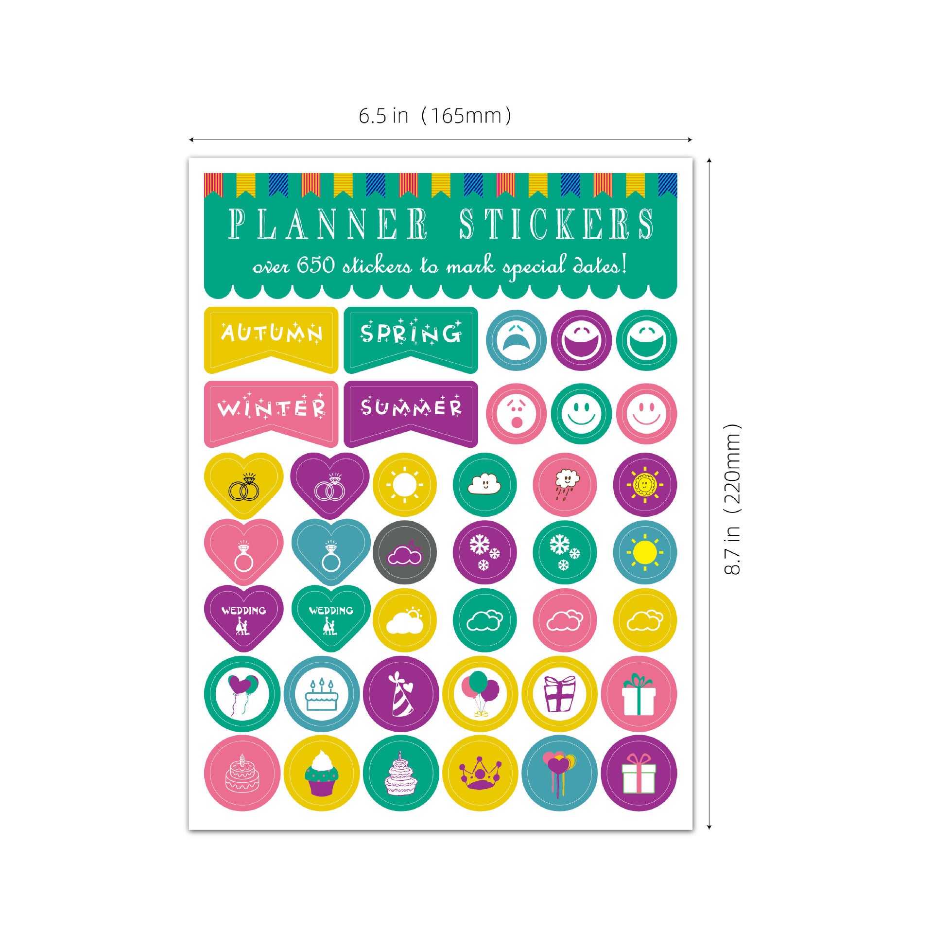 Stickers Plan Décor Stickers Planification Créative