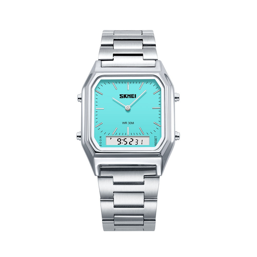Couples Business Wristwatch Minimalist Élégant montre d'alarme multifonctionnelle