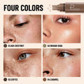 Stamp de simulation naturelle 4 couleurs Maquillage Freckle stylo