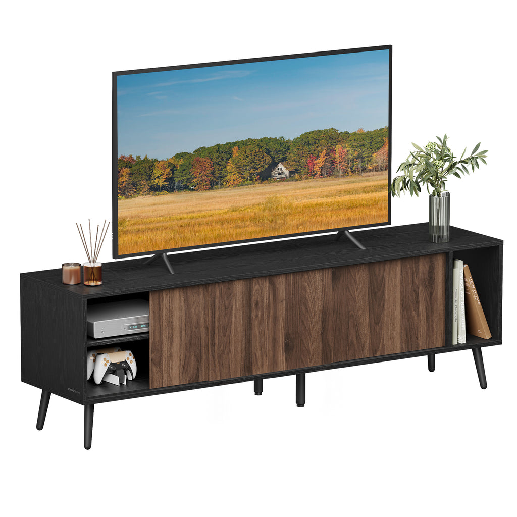 SONGMICS HOME Superfast Toolless Assemblage TV Stand pour téléviseurs jusqu'à 72 pouces