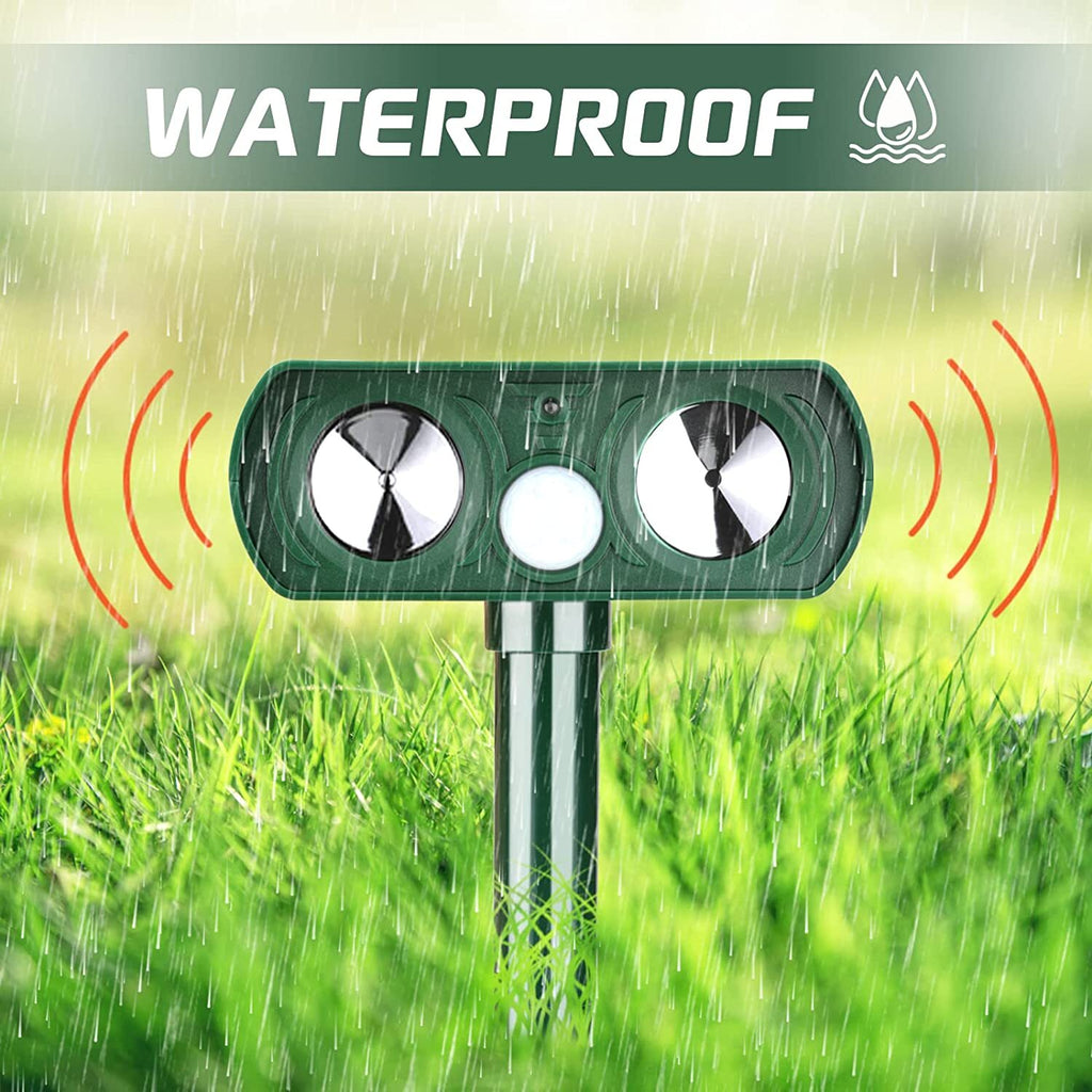 Électronique solaire chat chien Repeller Fox Pest Repeller Deterrent Repeller Garden UK