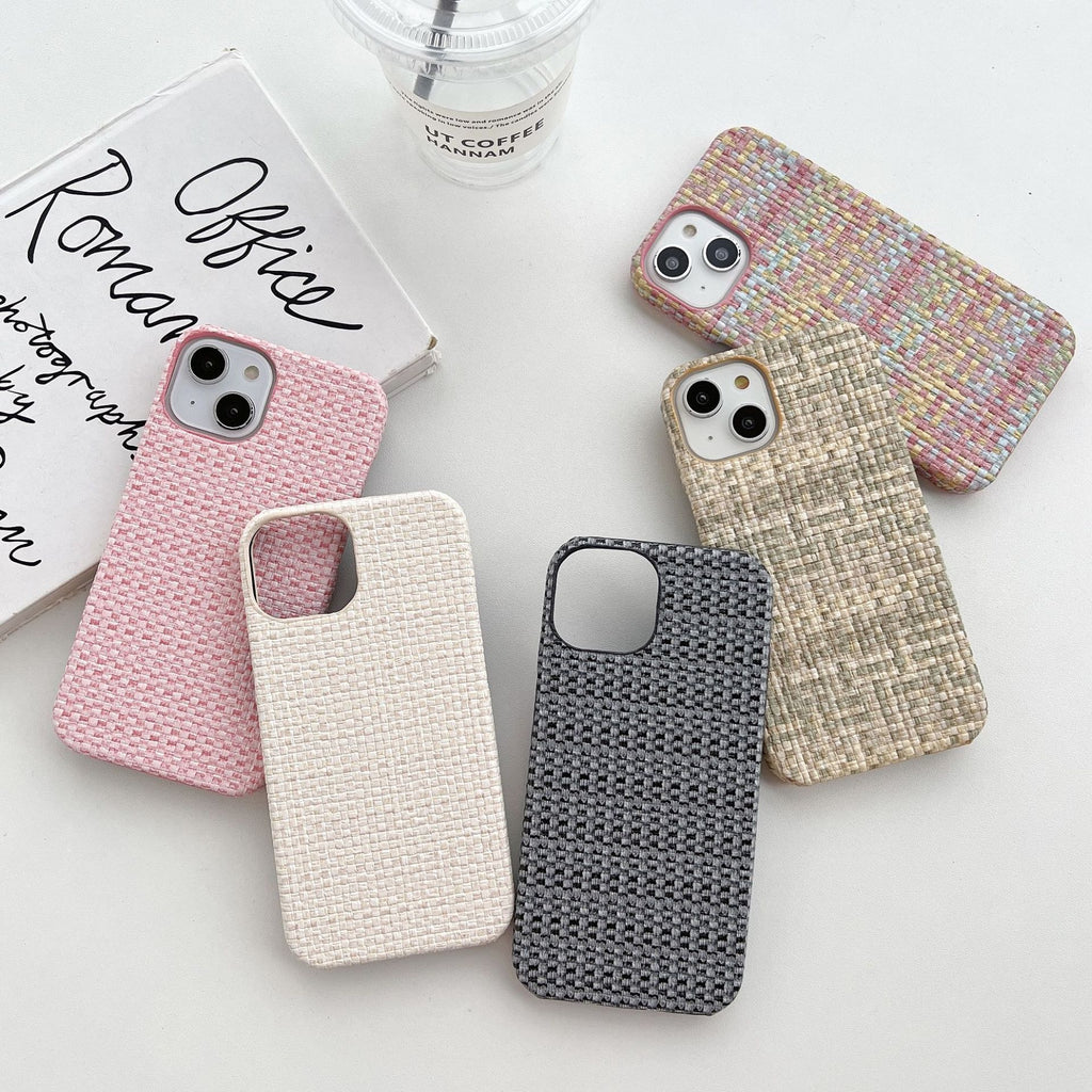 Étui de protection pour téléphone portable tissé