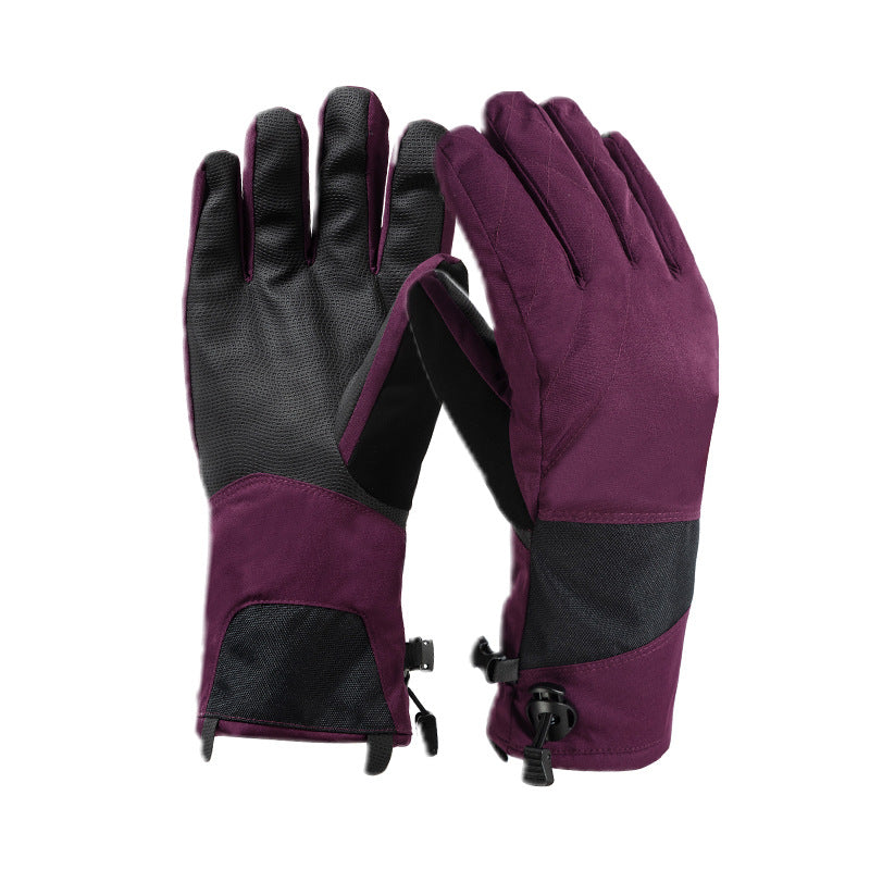Gants d'écran tactile Hiver Windproof Plus Velvet Gants chauds Ski Outdoor Cycling Gants Ma