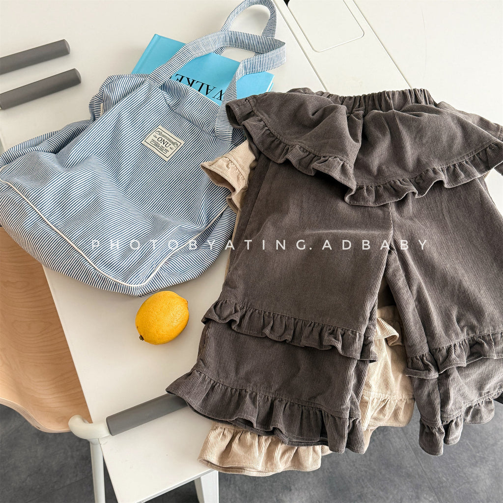 Pantalons à jambes longues Springautumn pour filles