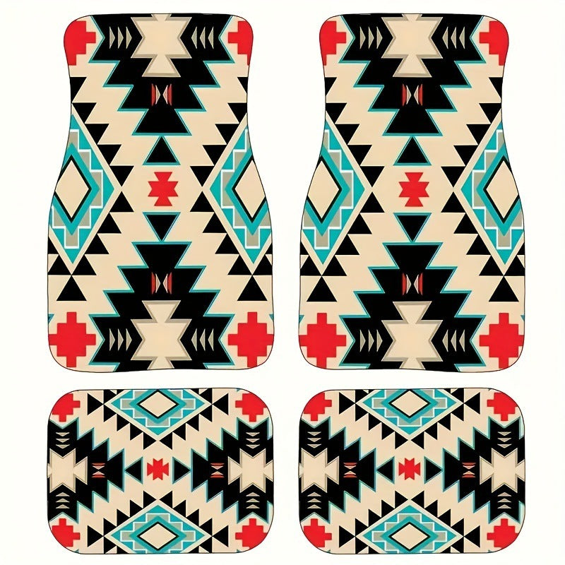 Tapis de voiture style bohème ancien tapis