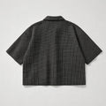 Chemise à manches courtes en Plaid Mode homme