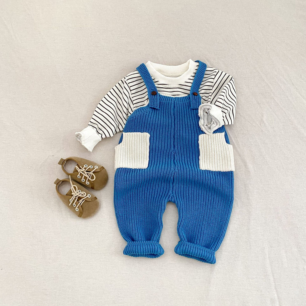 Suspendeur tricoté Escalade longue Double Poche Suspendeur Romper