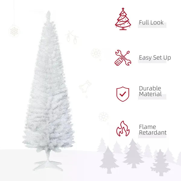 Arbre de Noël blanc