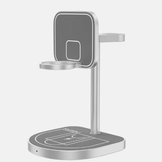 3-en-1 Basketball Hoop magnétique sans fil charge StandBase