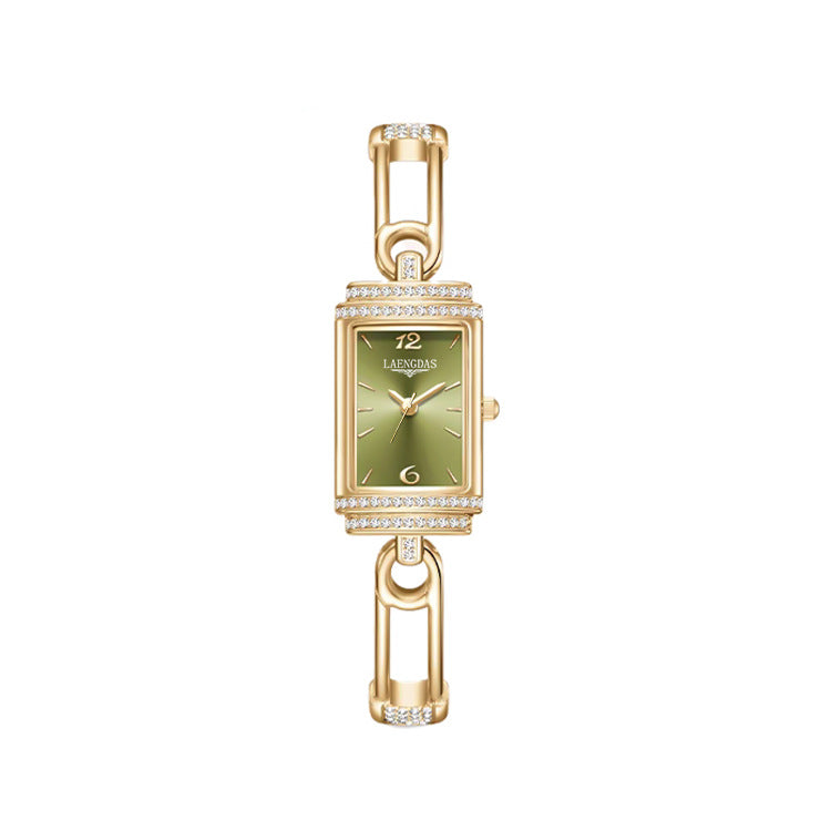 Petite Pin-style montre pour les femmes un choix de niche
