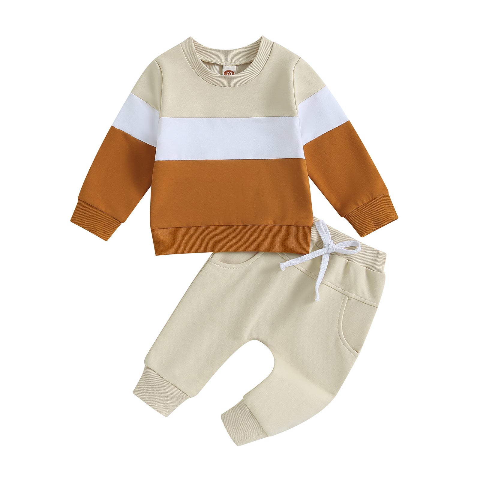 Set à capuche à manches longues pour garçons